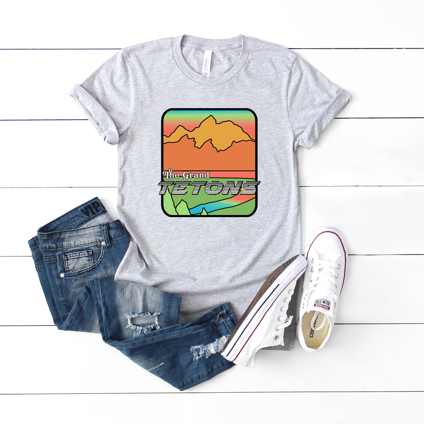 Vintage Grand Teton | Short Sleeve Graphic Tee