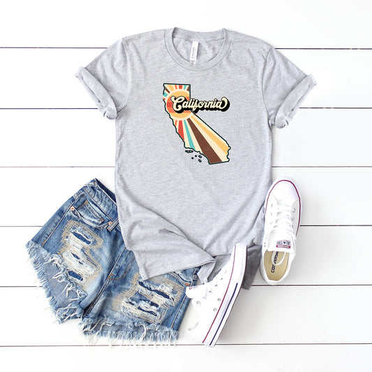 Retro California | Short Sleeve Graphic Tee