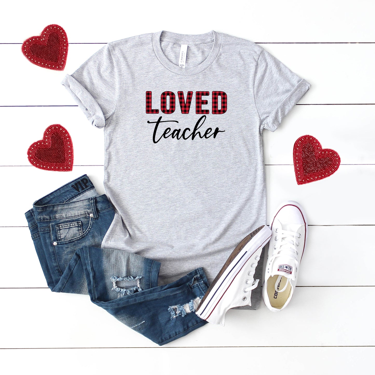 Loved Teacher | Short Sleeve Graphic Tee