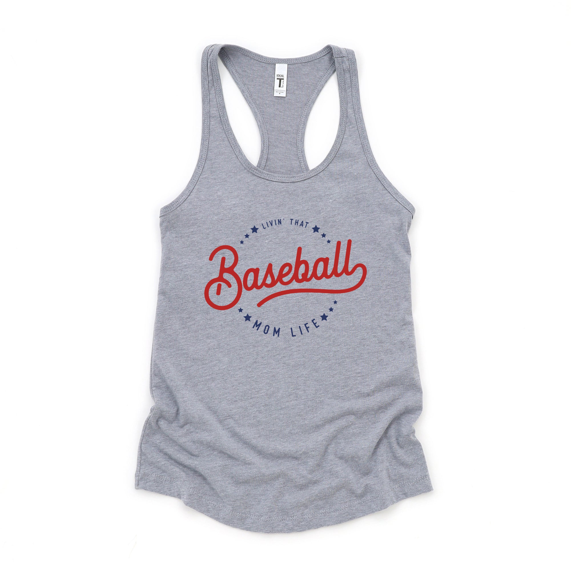 Livin' That Baseball Mom Life | Racerback Tank