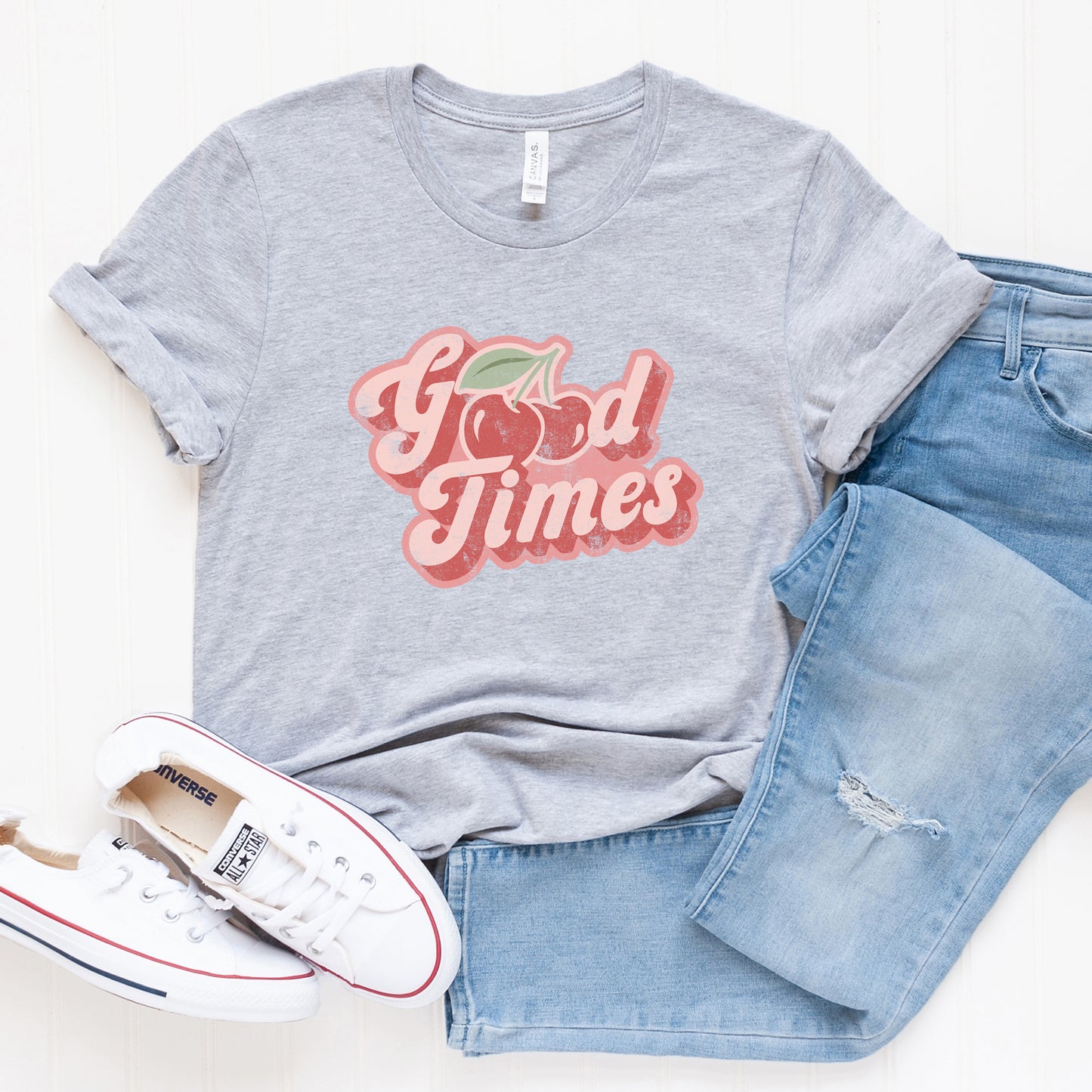 Good Times Cherries | Short Sleeve Graphic Tee