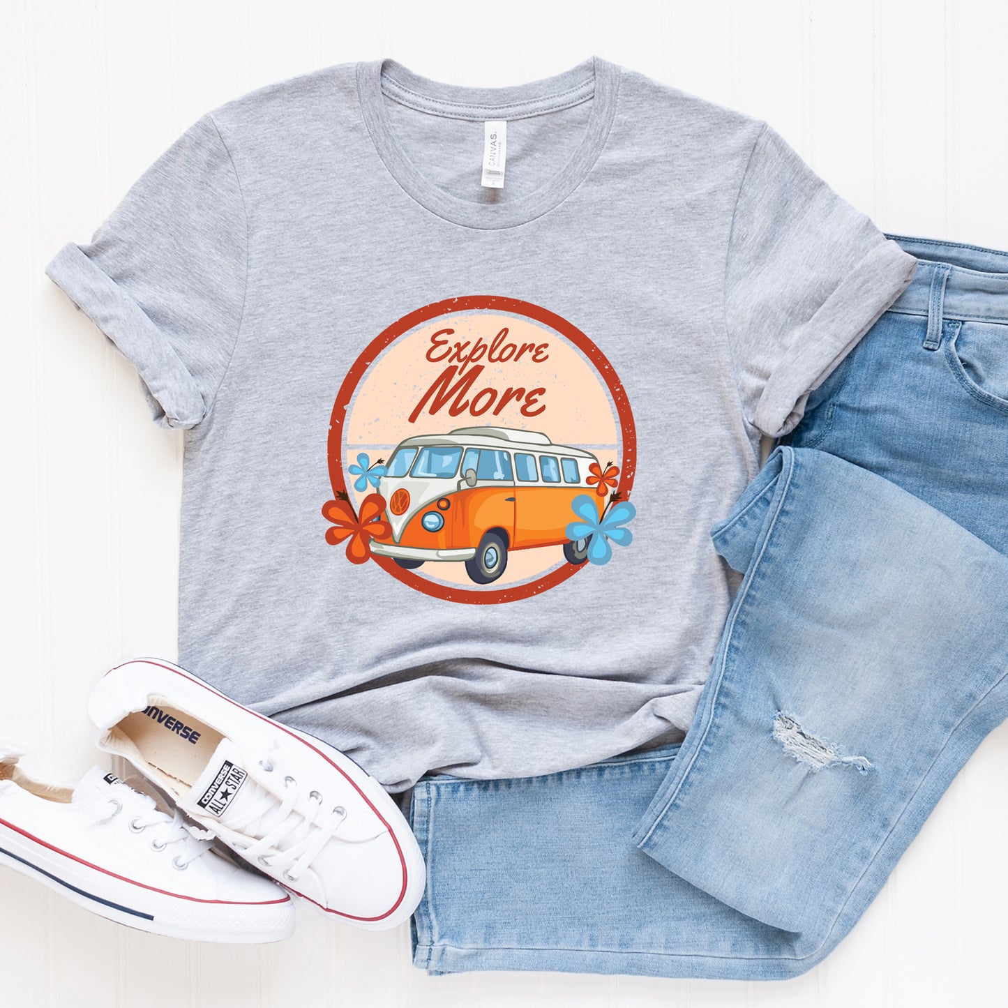 Explore More Flowers | Short Sleeve Graphic Tee