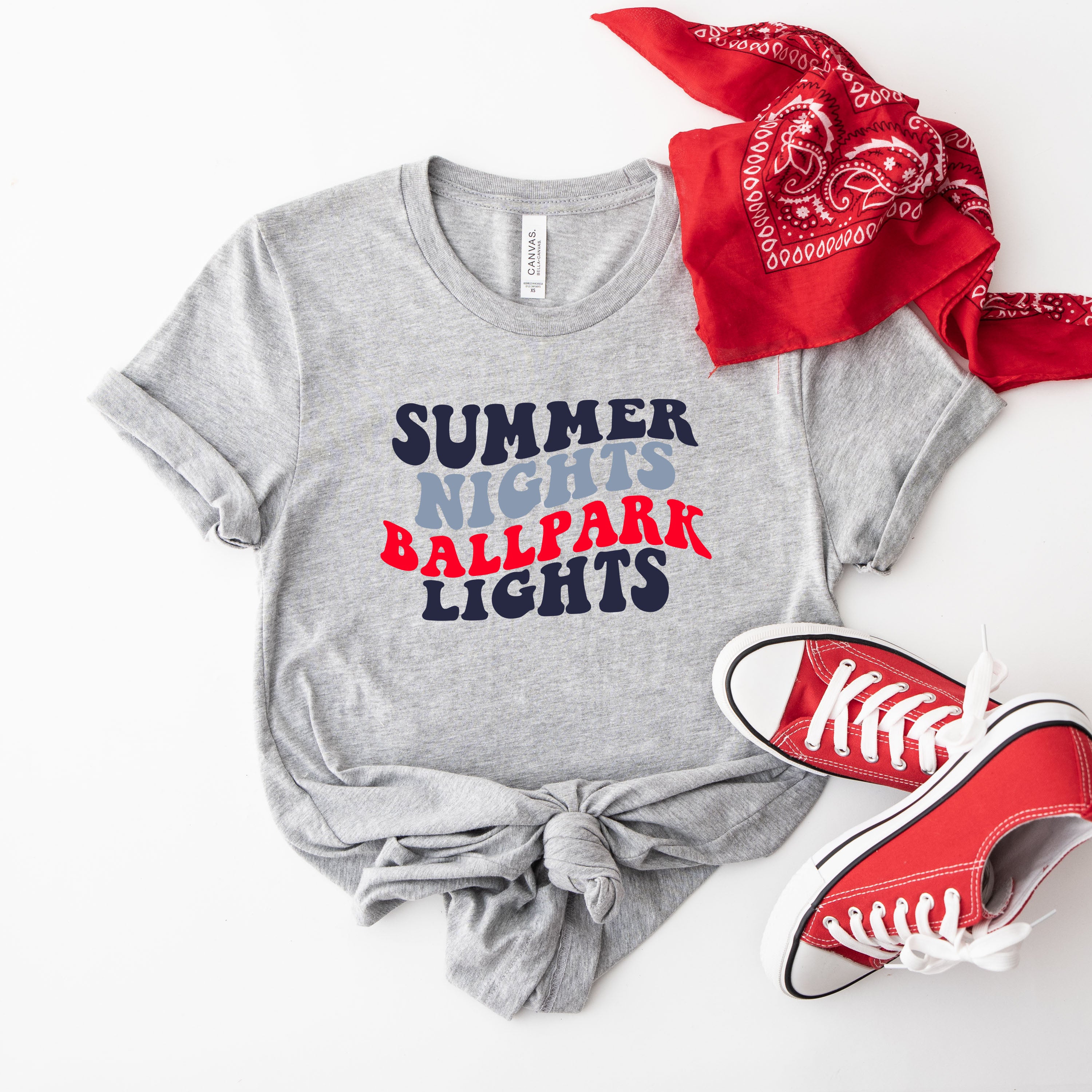 Ballpark Lights | Short Sleeve Graphic Tee