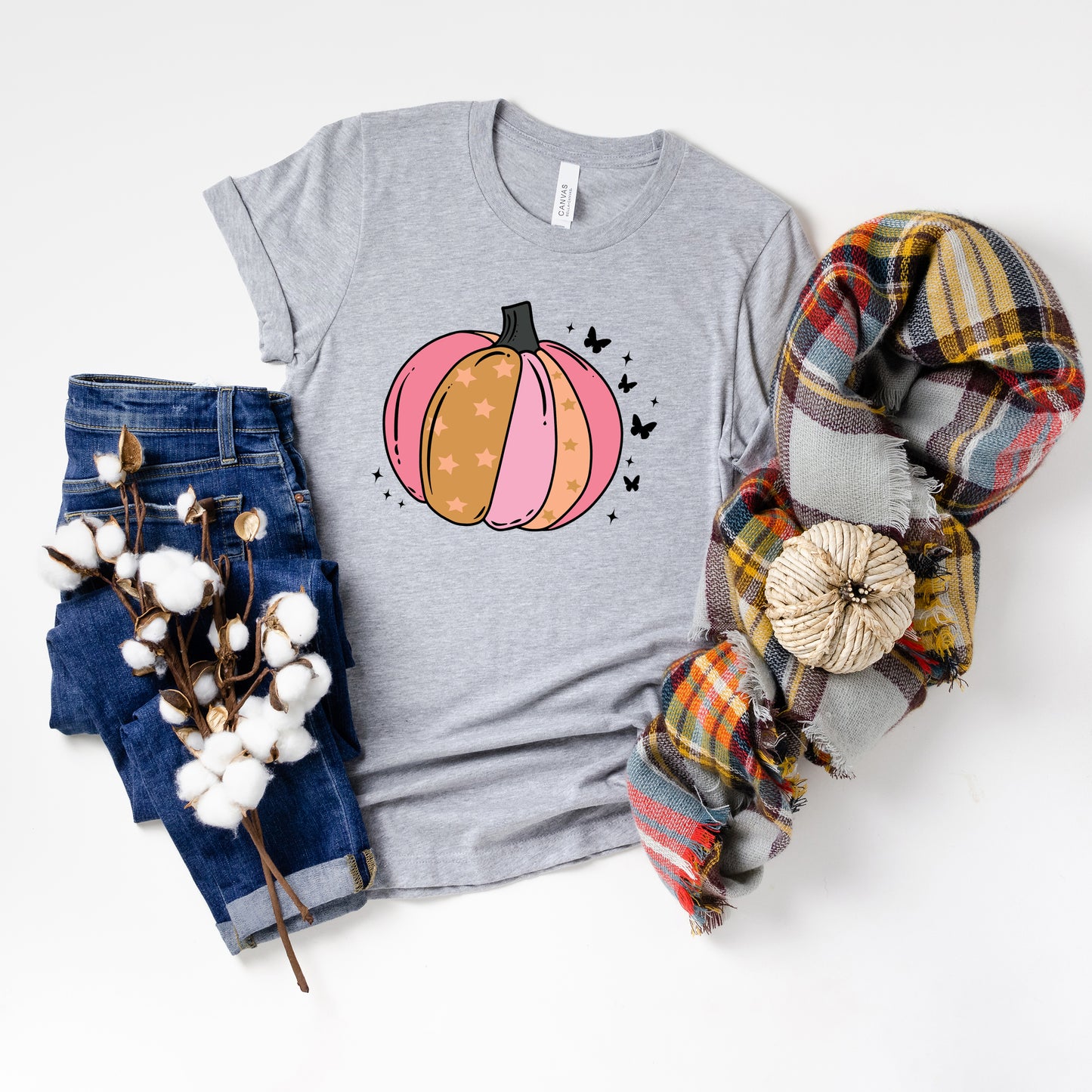 Butterfly Pumpkin | Short Sleeve Graphic Tee