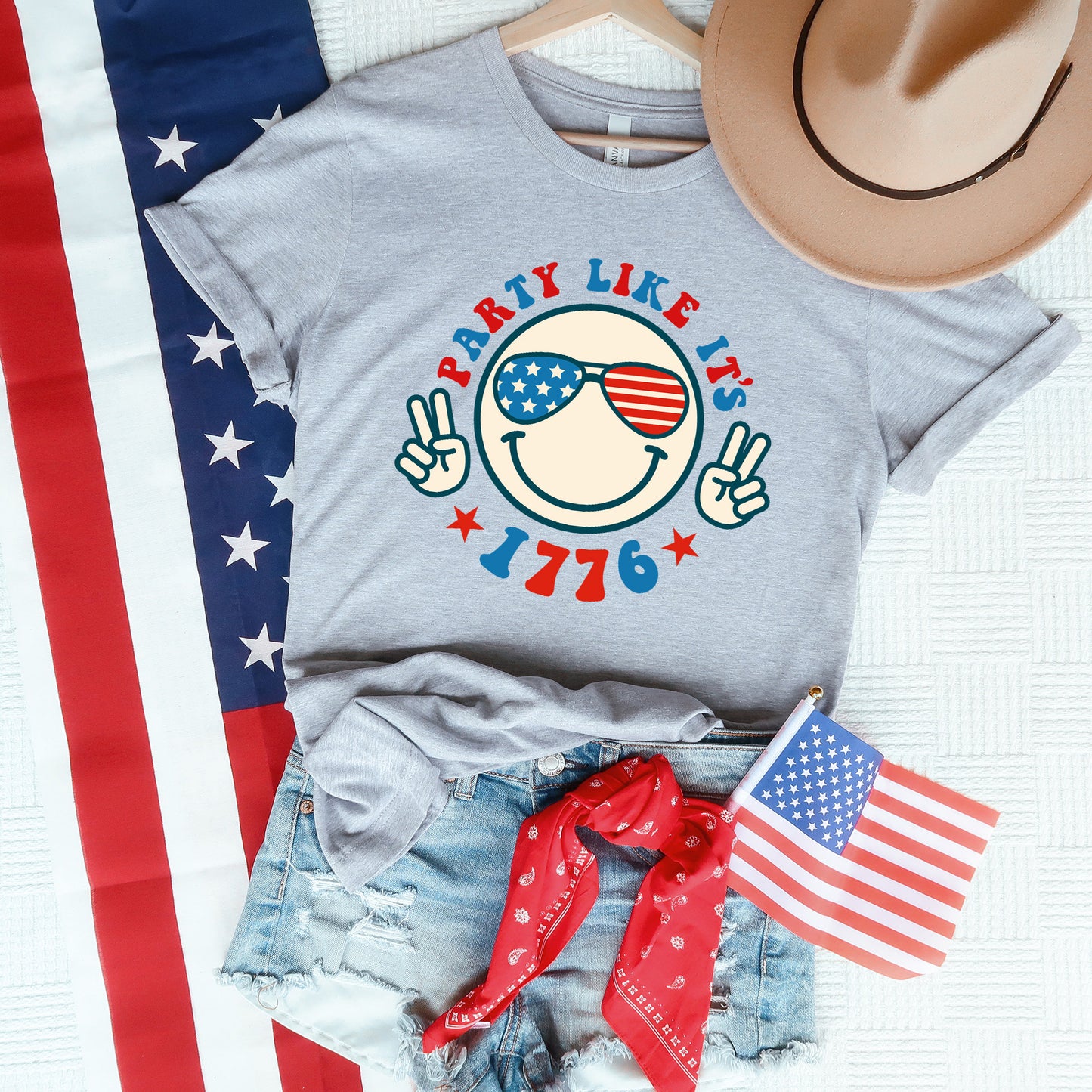 Party Like It's 1776 | Short Sleeve Graphic Tee