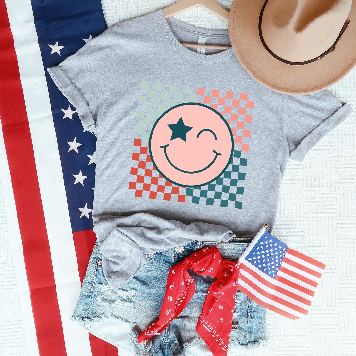 American Smile | Short Sleeve Graphic Tee