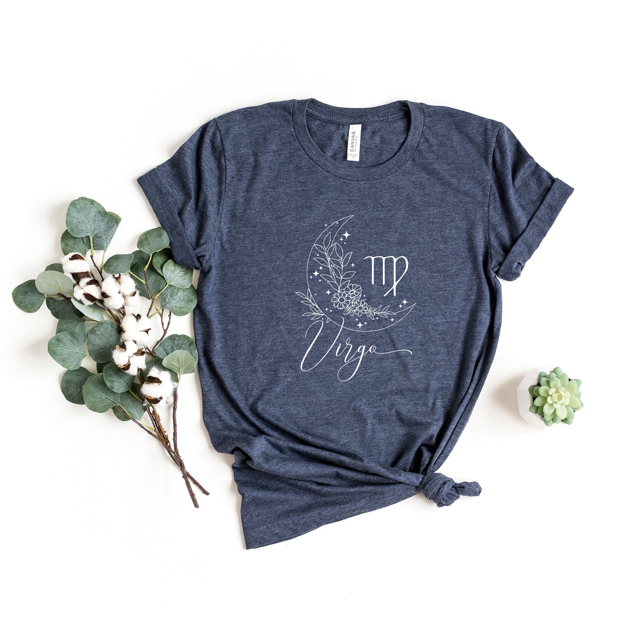 Virgo Floral | Short Sleeve Graphic Tee