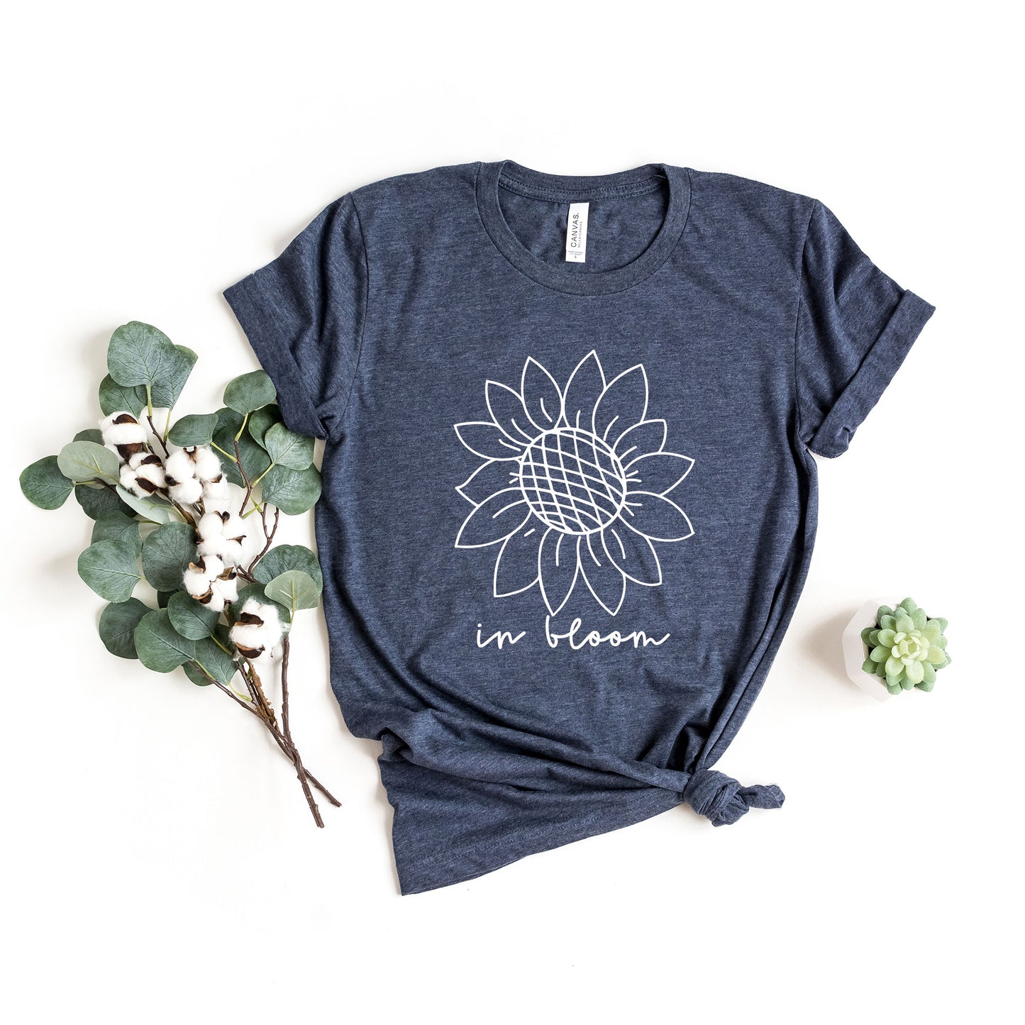 In Bloom Sunflower | Short Sleeve Graphic Tee