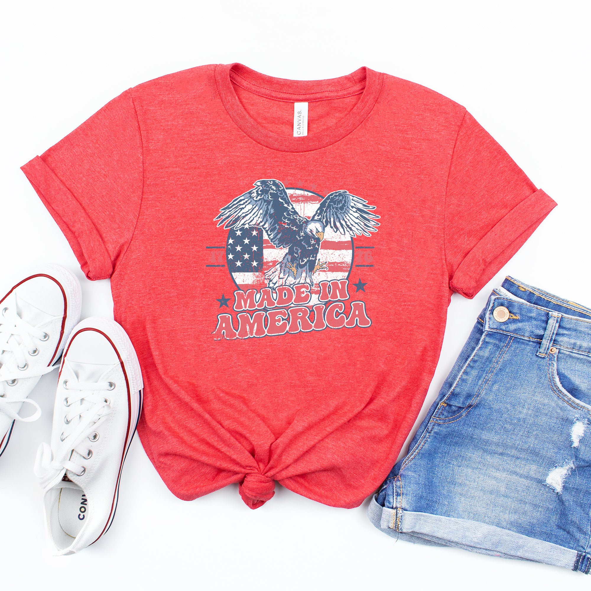 Retro Made In America | Short Sleeve Graphic Tee