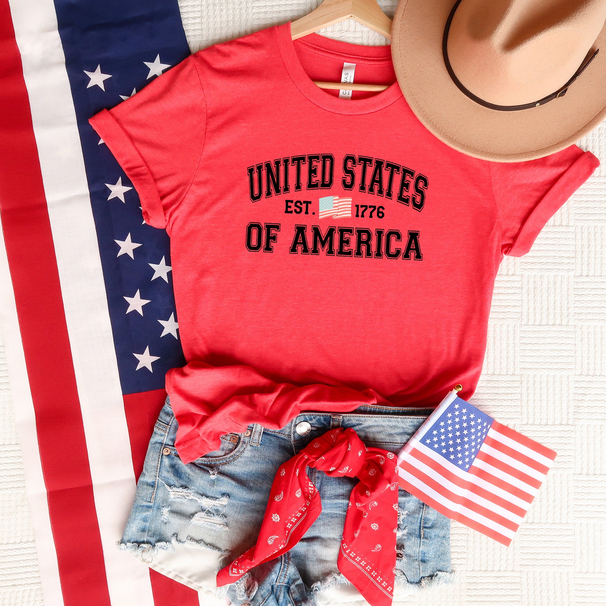 USA est. 1776 | Short Sleeve Graphic Tee