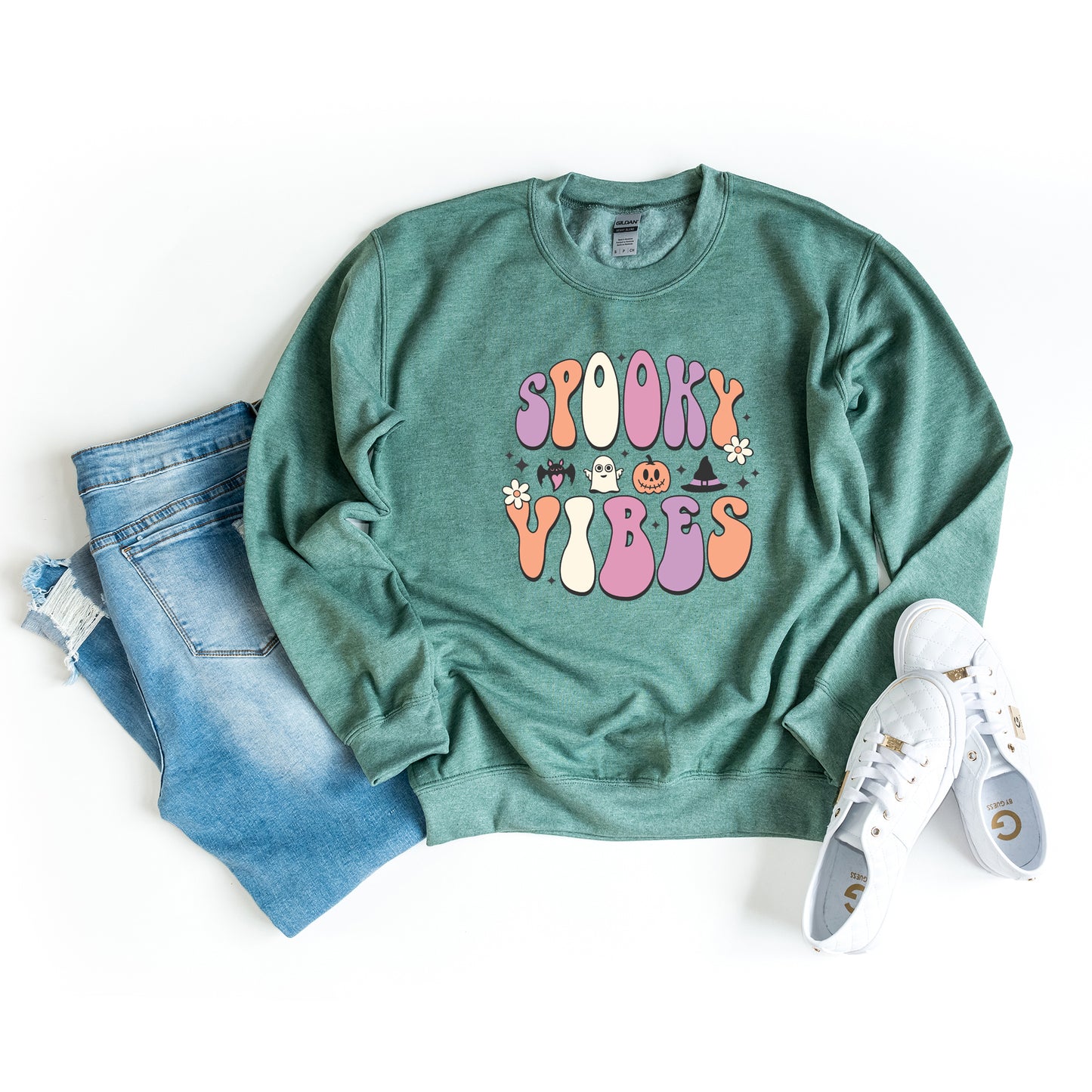 Spooky Vibe Bubble | Sweatshirt