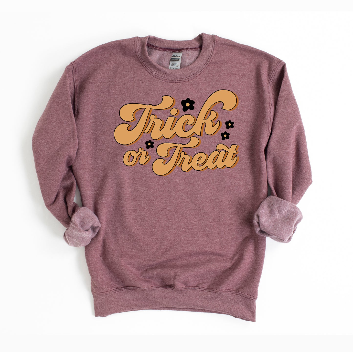 Trick Or Treat Flowers | Sweatshirt