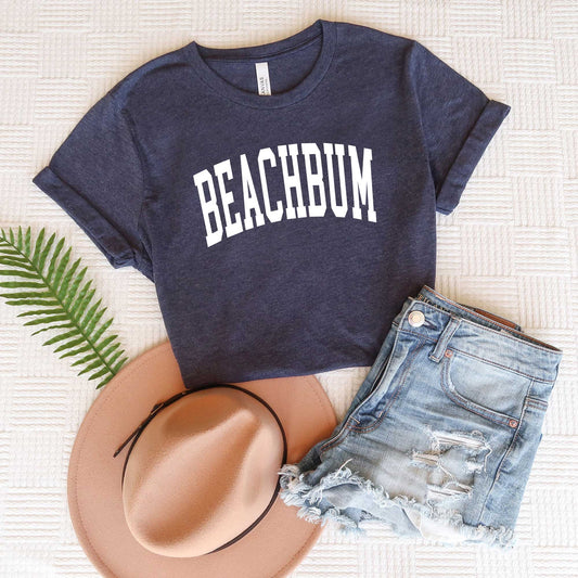 Beach Bum Curved | Short Sleeve Graphic Tee