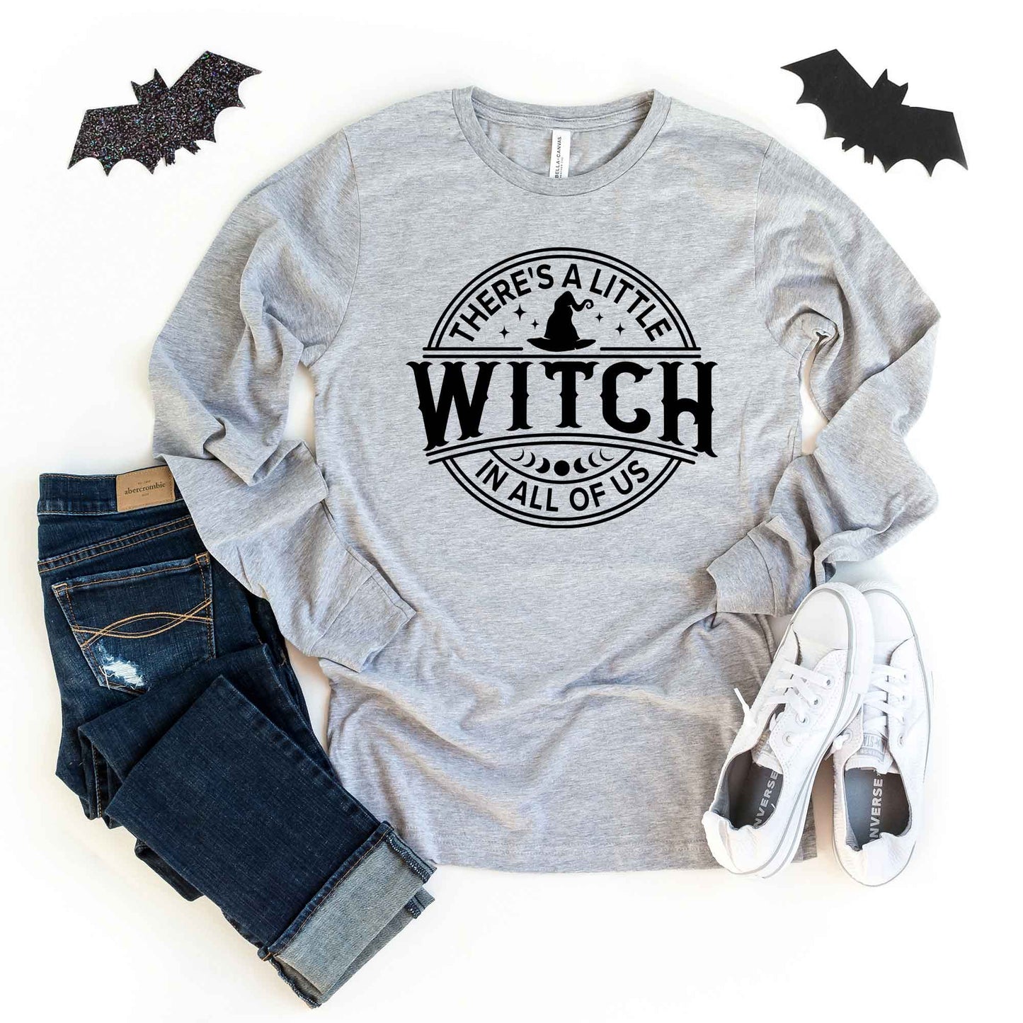 A Little Witch In All Of Us | Long Sleeve Crew Neck