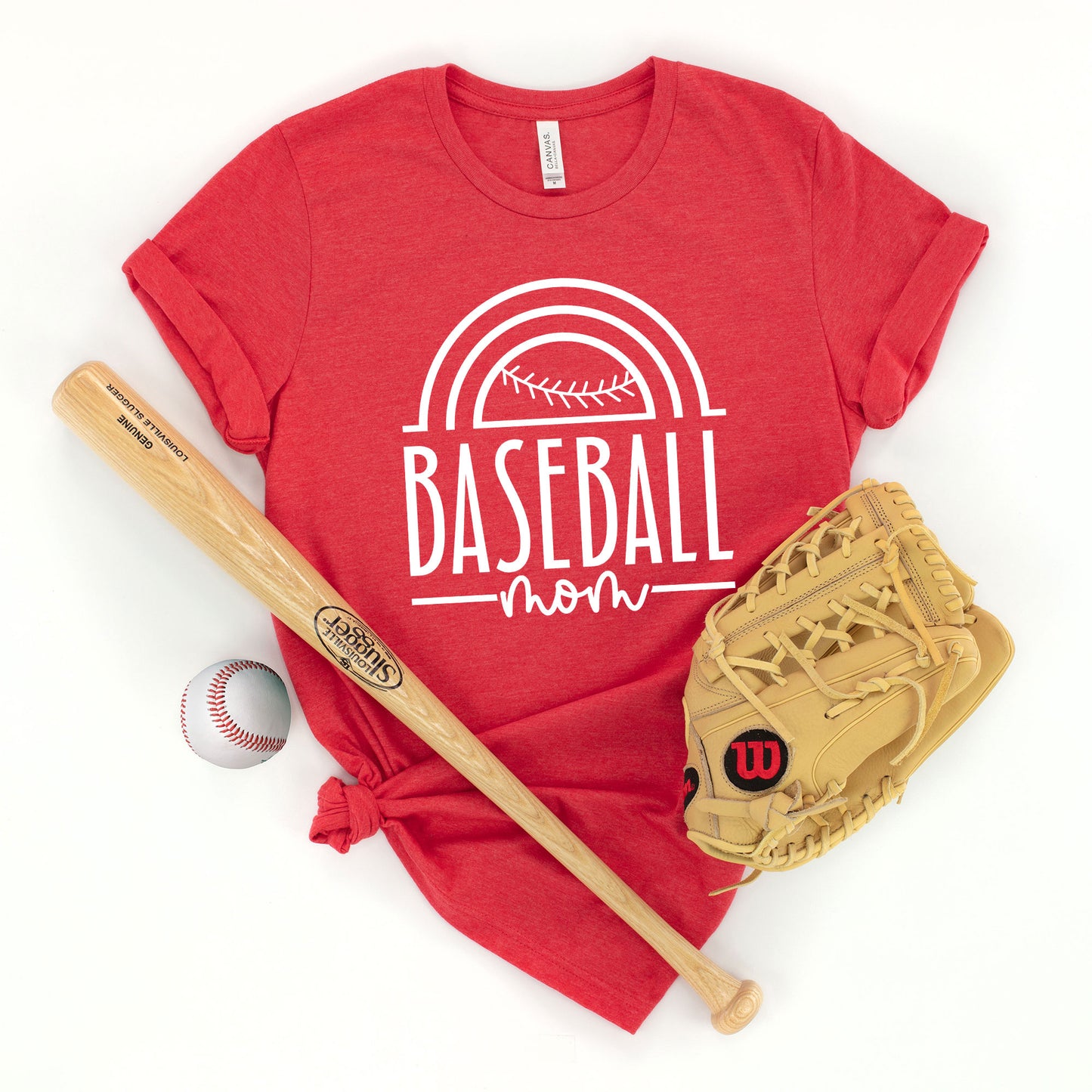 Baseball Mom Arch | Short Sleeve Graphic Tee