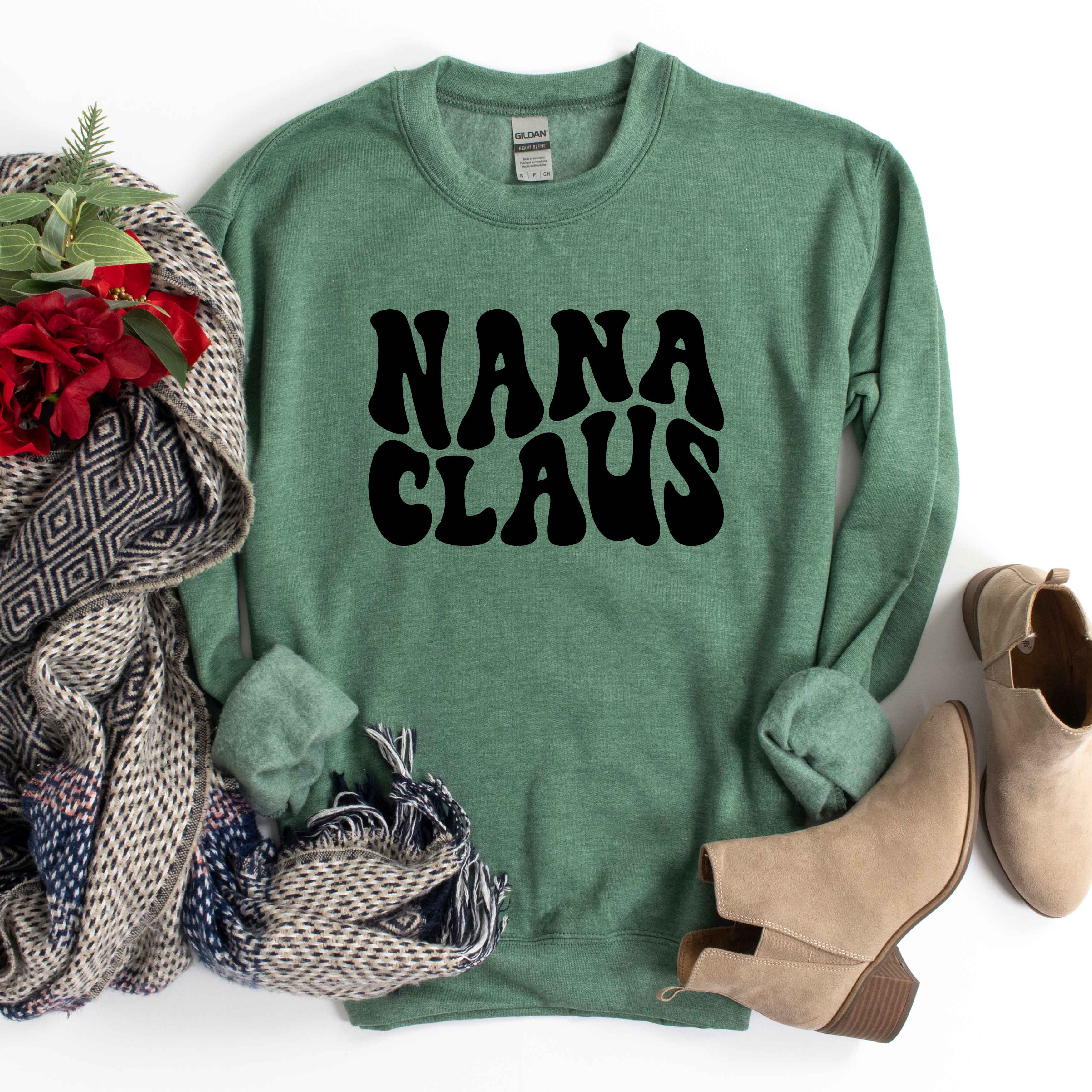Nana Claus Wavy | Sweatshirt