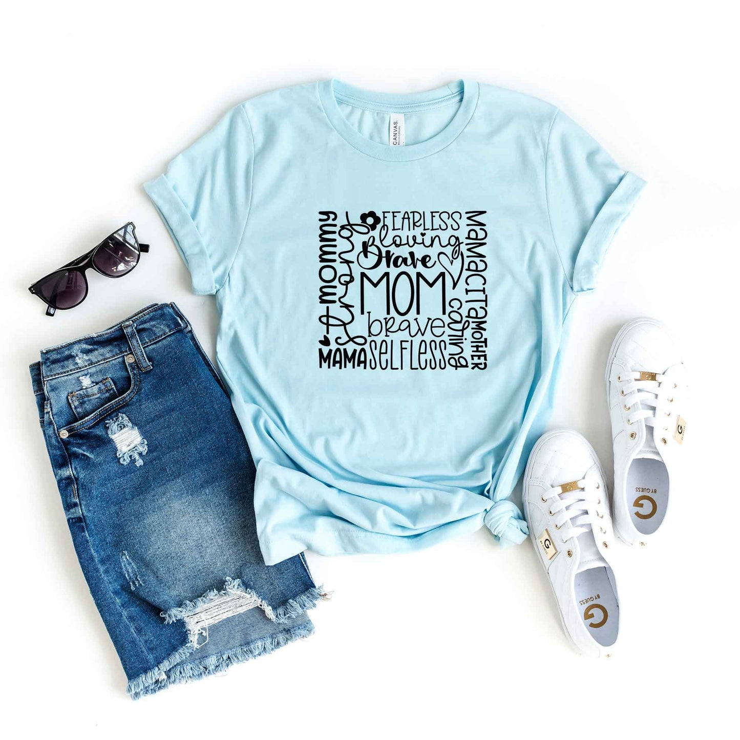 Mom Doodles | Short Sleeve Graphic Tee
