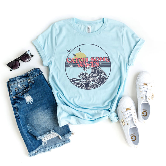 Catch Some Waves | Short Sleeve Graphic Tee