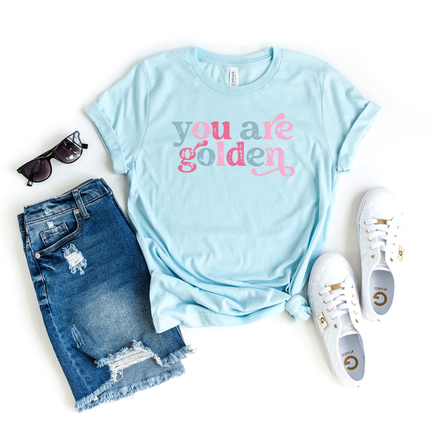 Never Give Up Your Daydream Butterflies | Short Sleeve Graphic Tee