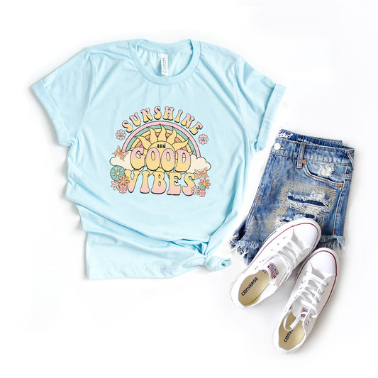 Good Vibes Summer | Short Sleeve Graphic Tee