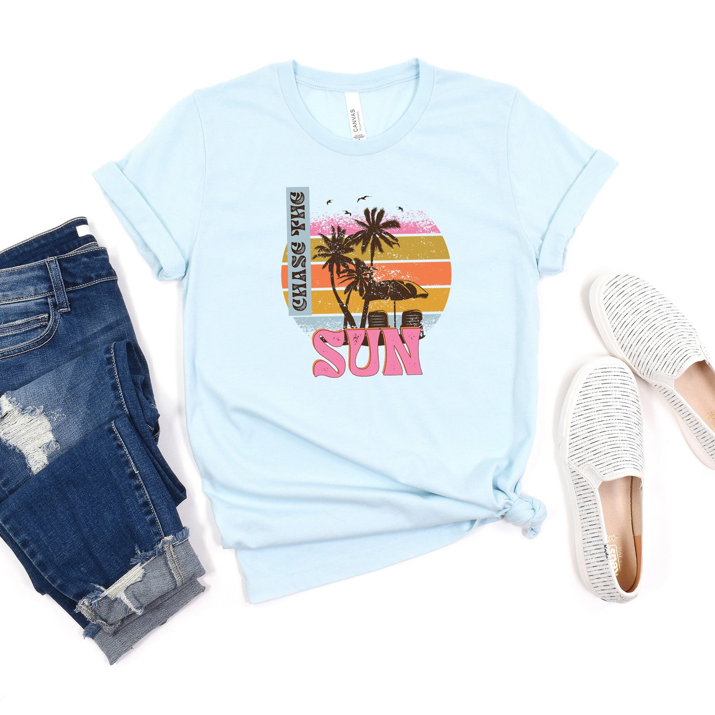 Chase The Sun Vintage | Short Sleeve Graphic Tee