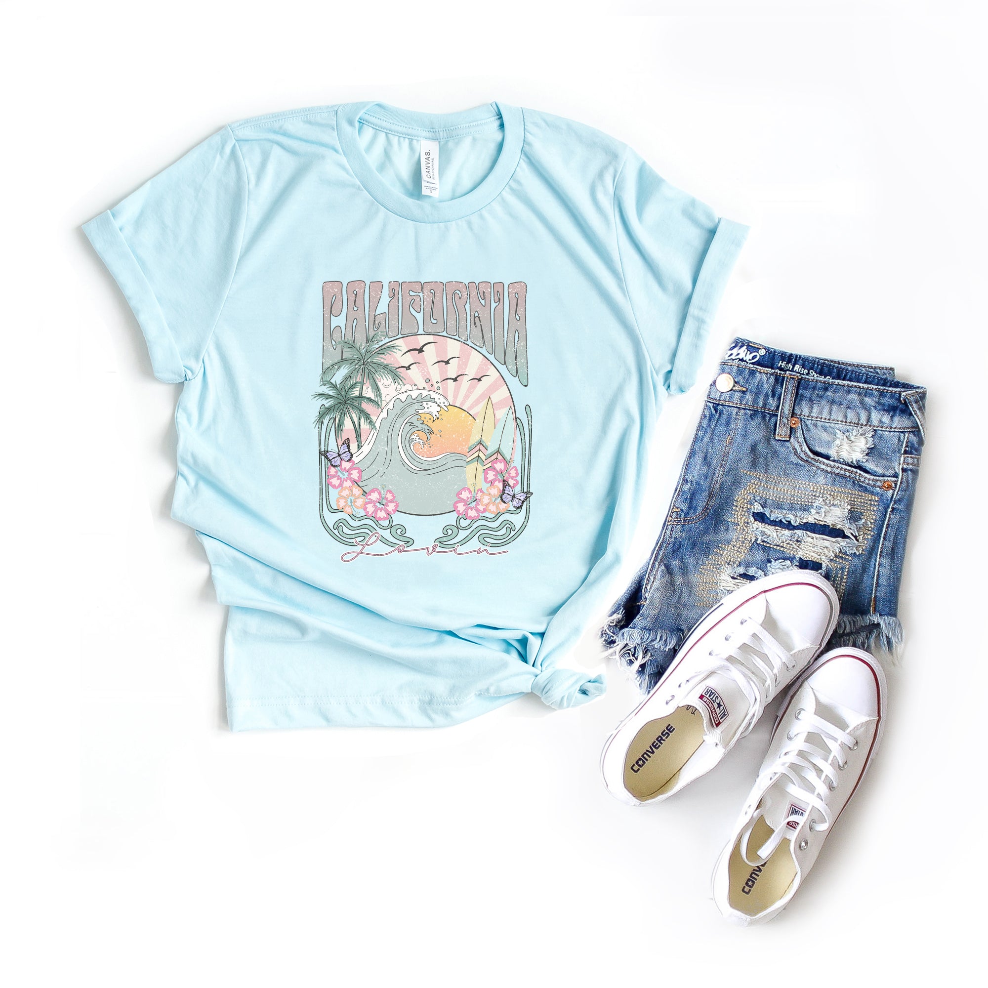 California Grunge | Short Sleeve Graphic Tee
