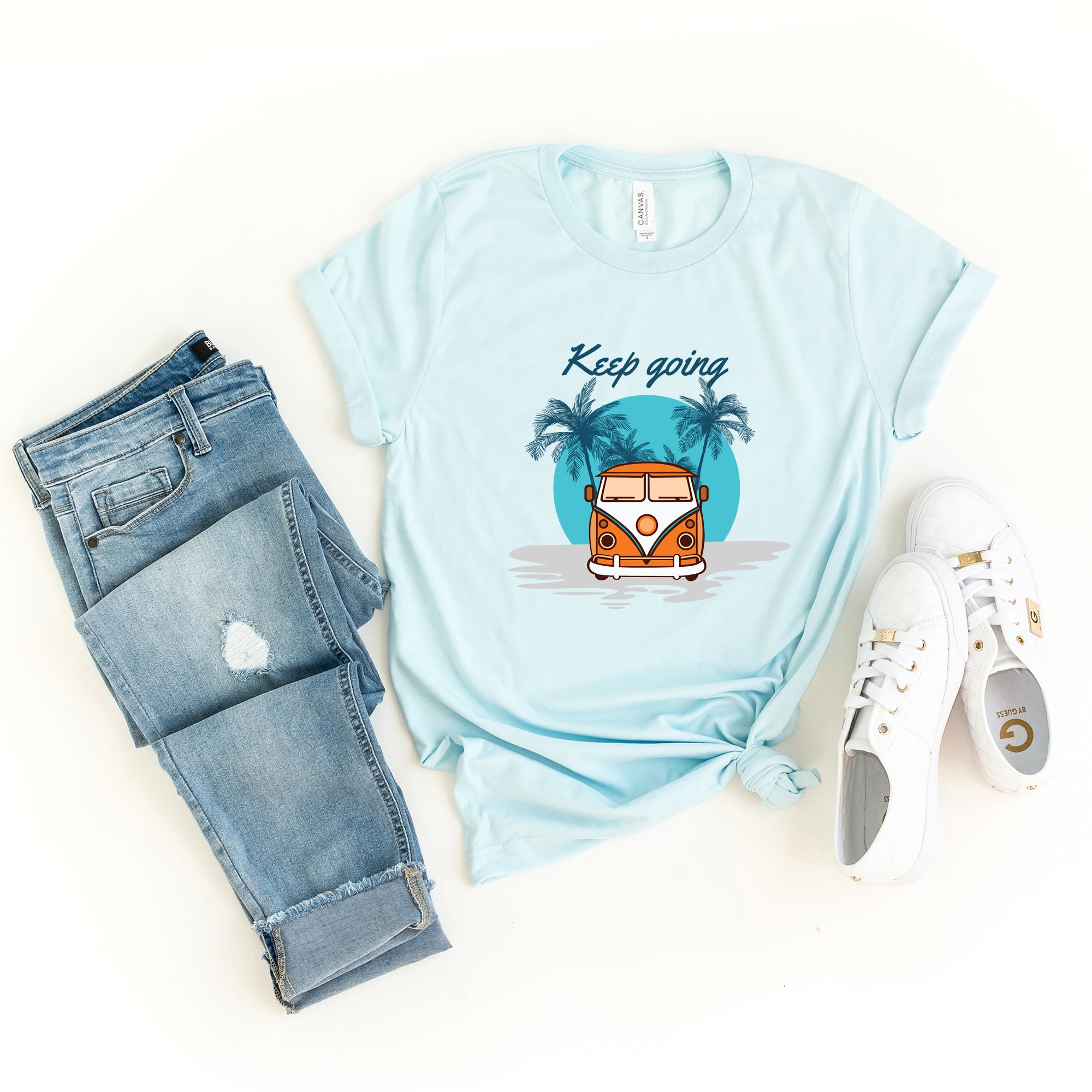 Keep Going Van | Short Sleeve Graphic Tee