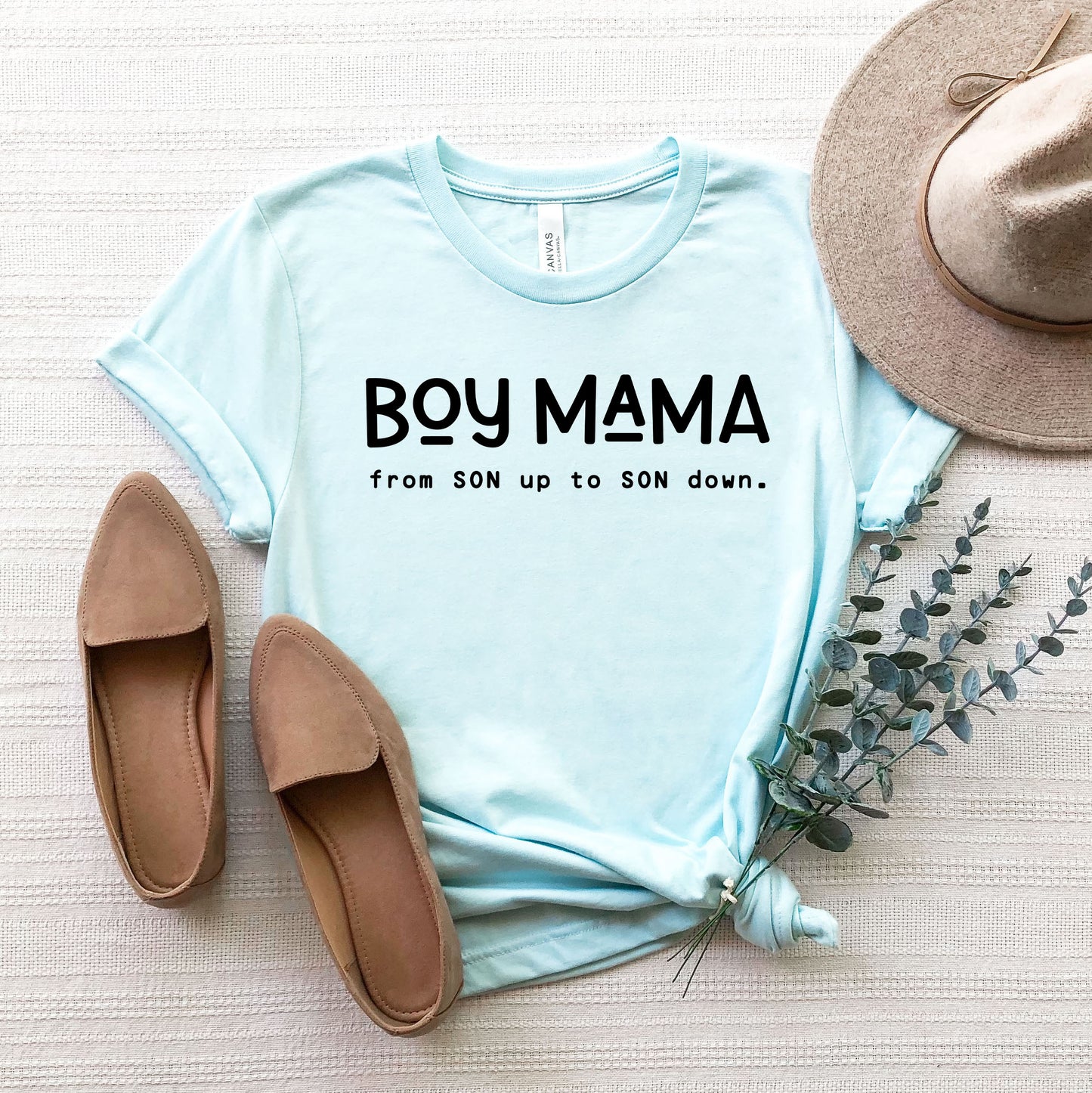 Boy Mama From Son Up To Son Down | Short Sleeve Graphic Tee