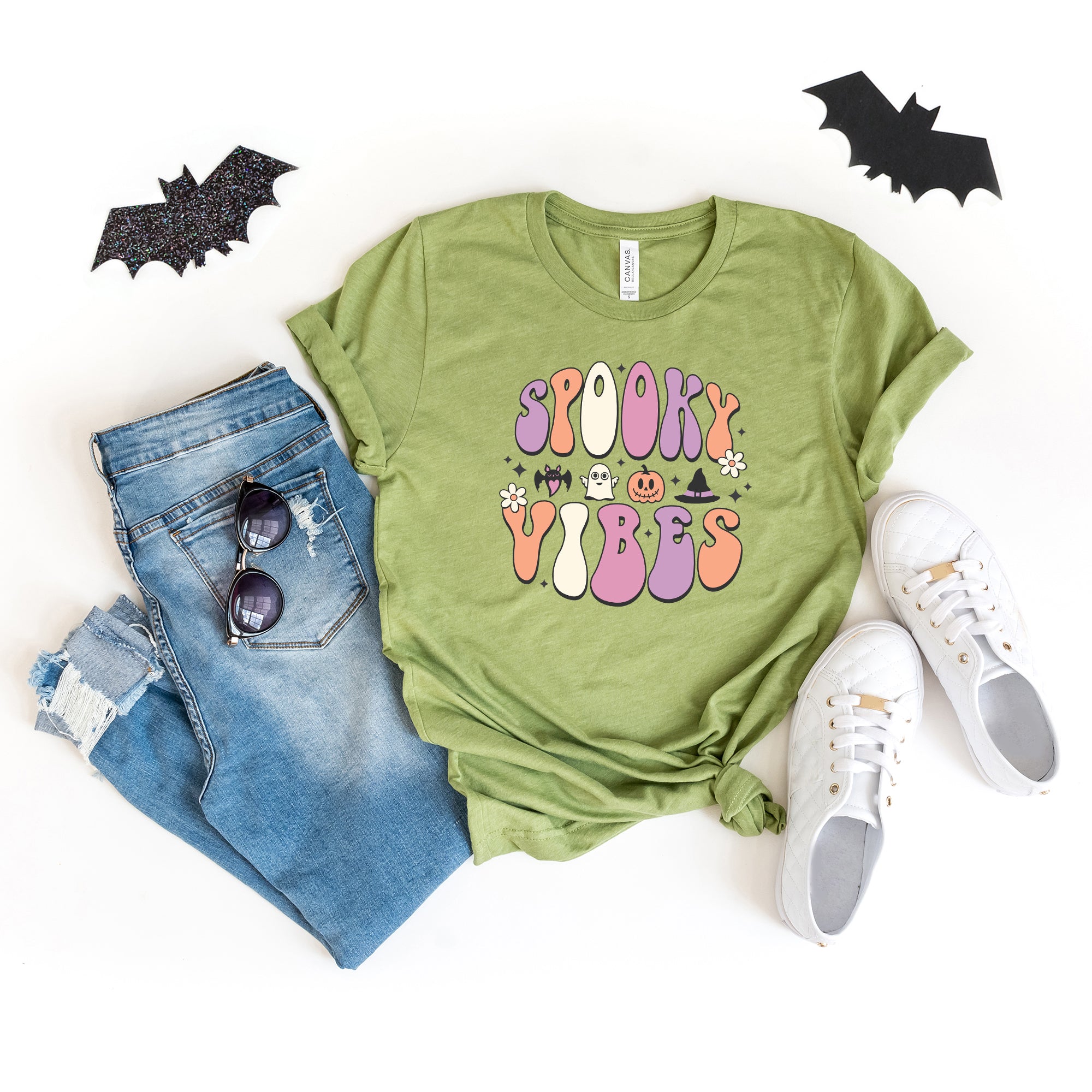 Spooky Vibes Bubble | Short Sleeve Graphic Tee