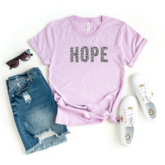 Hope Leopard | Short Sleeve Graphic Tee