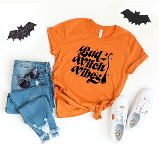 Bad Witch Vibes | Short Sleeve Crew Neck