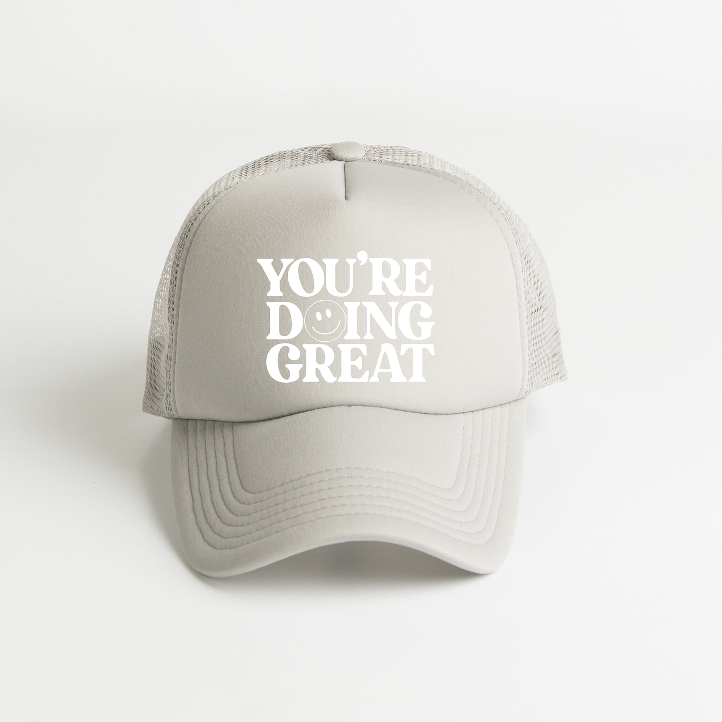 You're Doing Great Smiley Face | Foam Trucker Hat