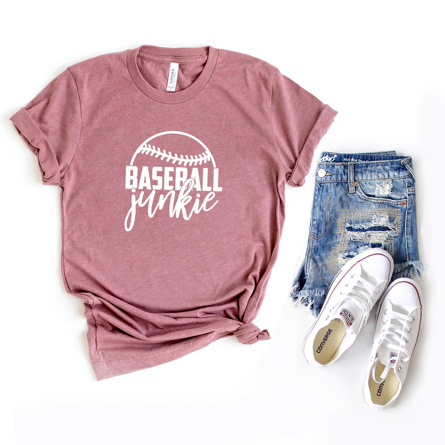 Baseball Junkie | Short Sleeve Graphic Tee