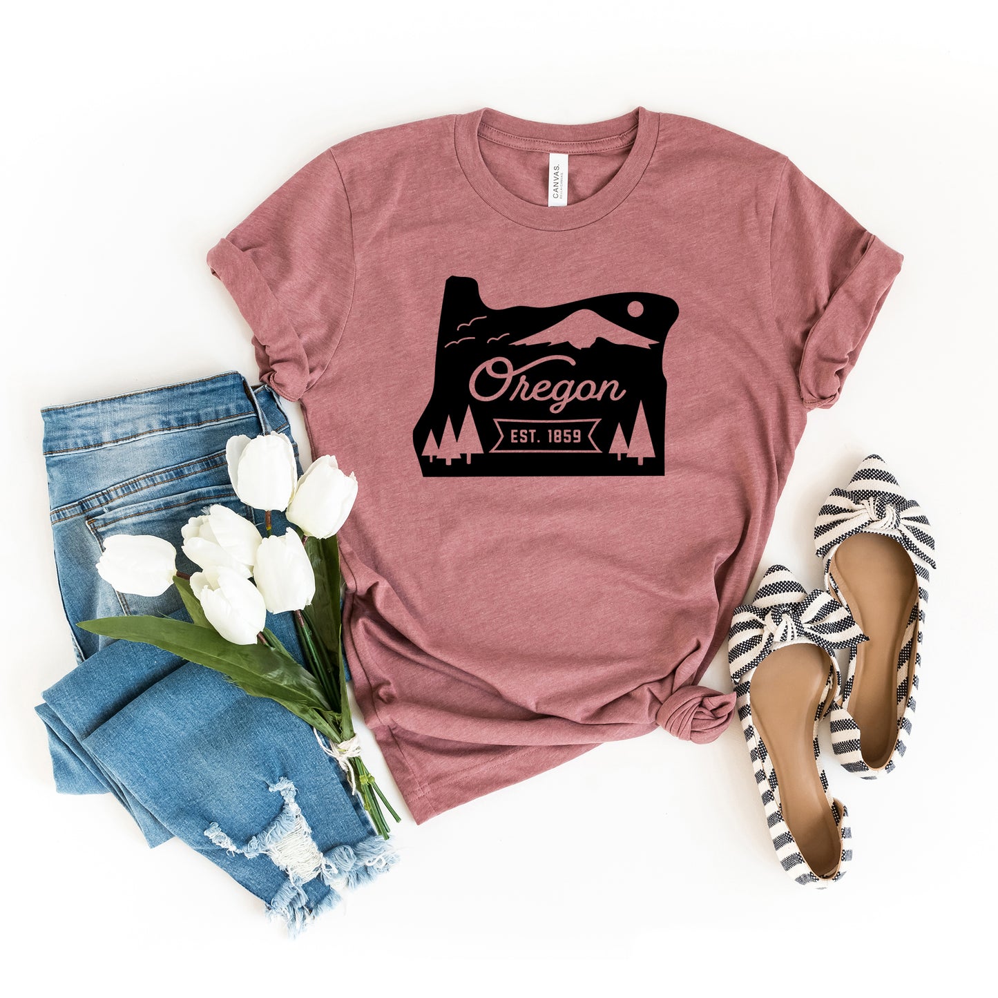 Oregon Vintage | Short Sleeve Graphic Tee