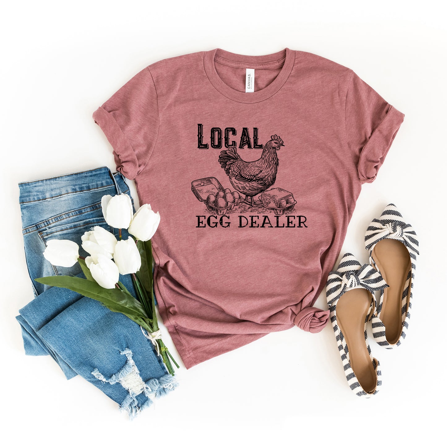 Local Egg Dealer | Short Sleeve Graphic Tee