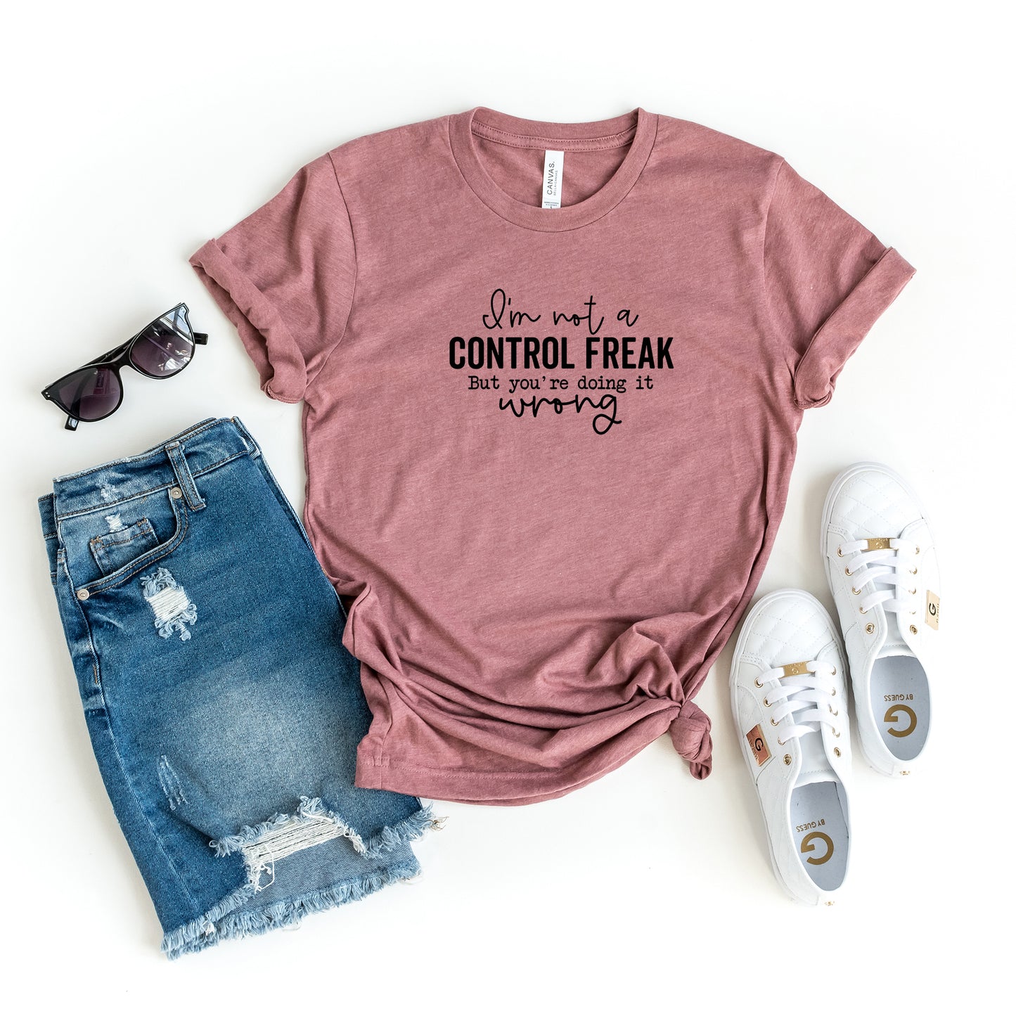 I'm Not a Control Freak | Short Sleeve Graphic Tee