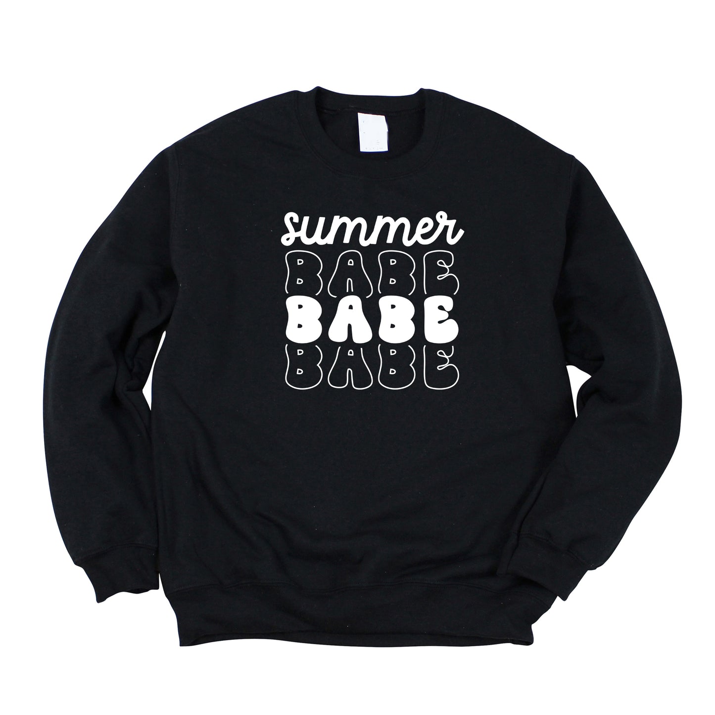 Summer Babe Stacked | Sweatshirt