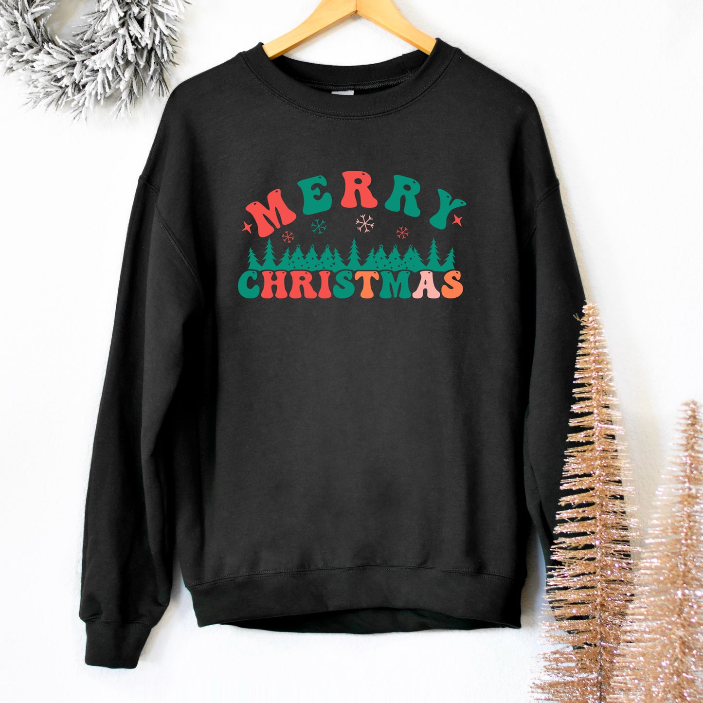 Merry Christmas Trees | Sweatshirt