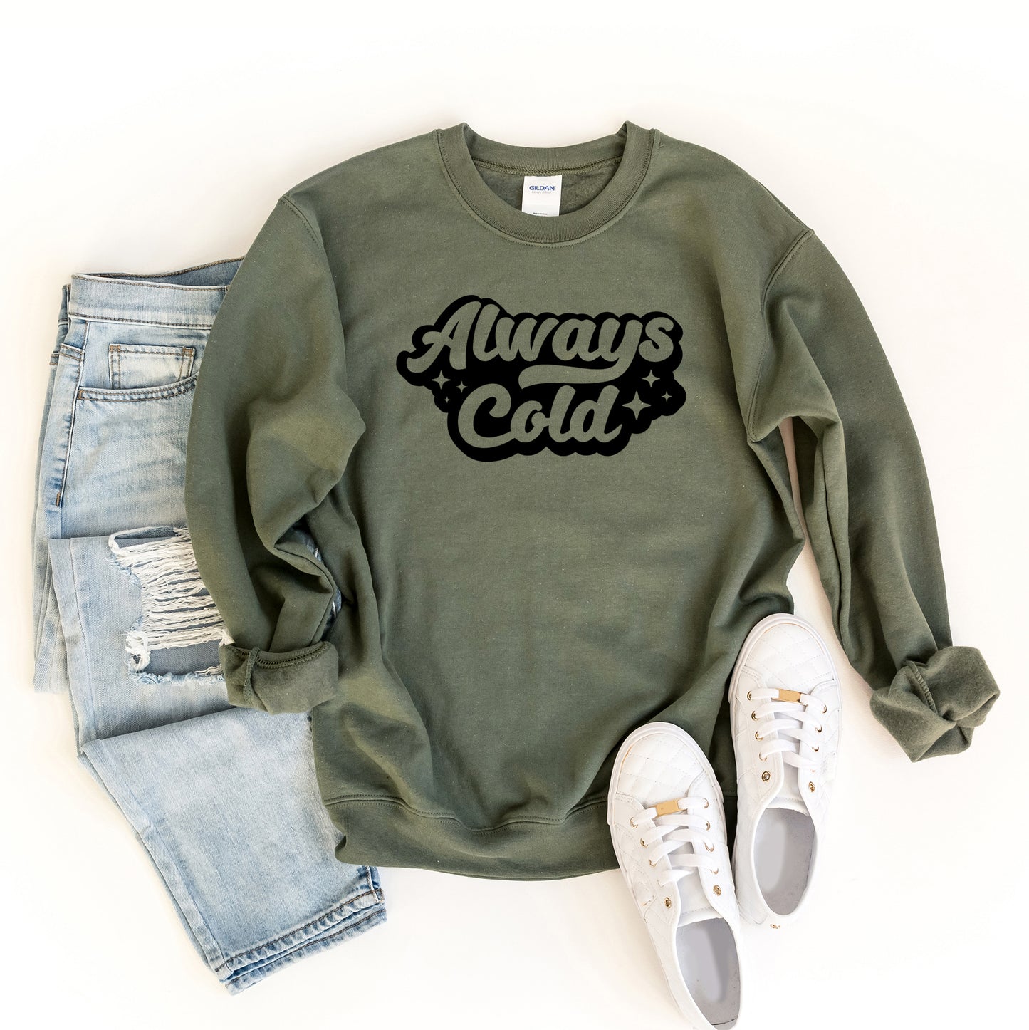Always Cold Retro | Sweatshirt