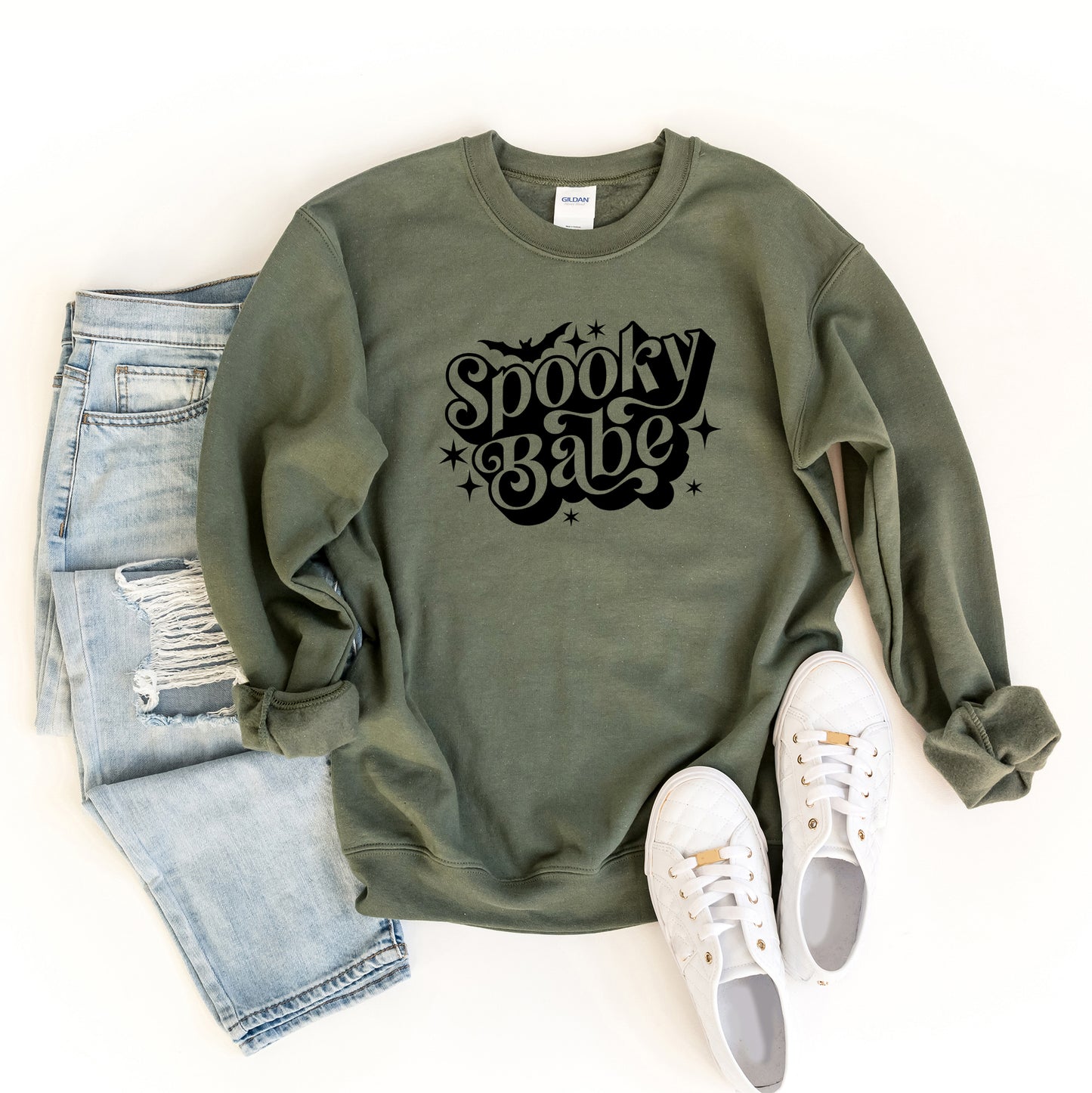 Spooky Babe Bat | Sweatshirt