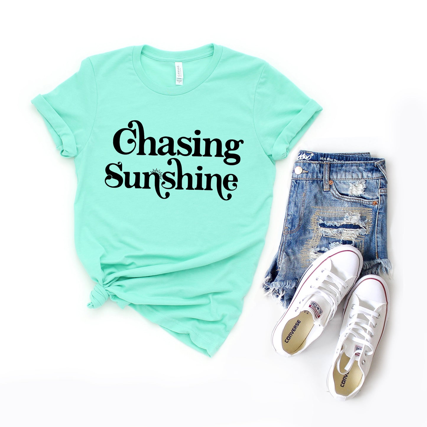 Chasing Sunshine | Short Sleeve Graphic Tee