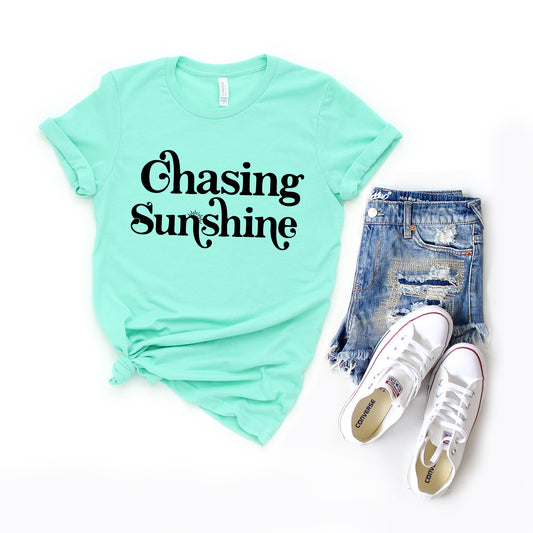 Chasing Sunshine | Short Sleeve Graphic Tee