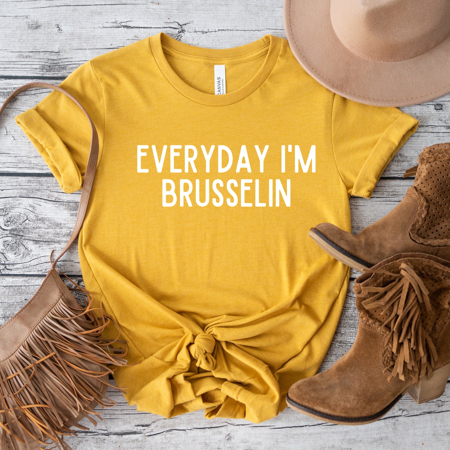 Everyday I'm Brusselin | Short Sleeve Graphic Tee
