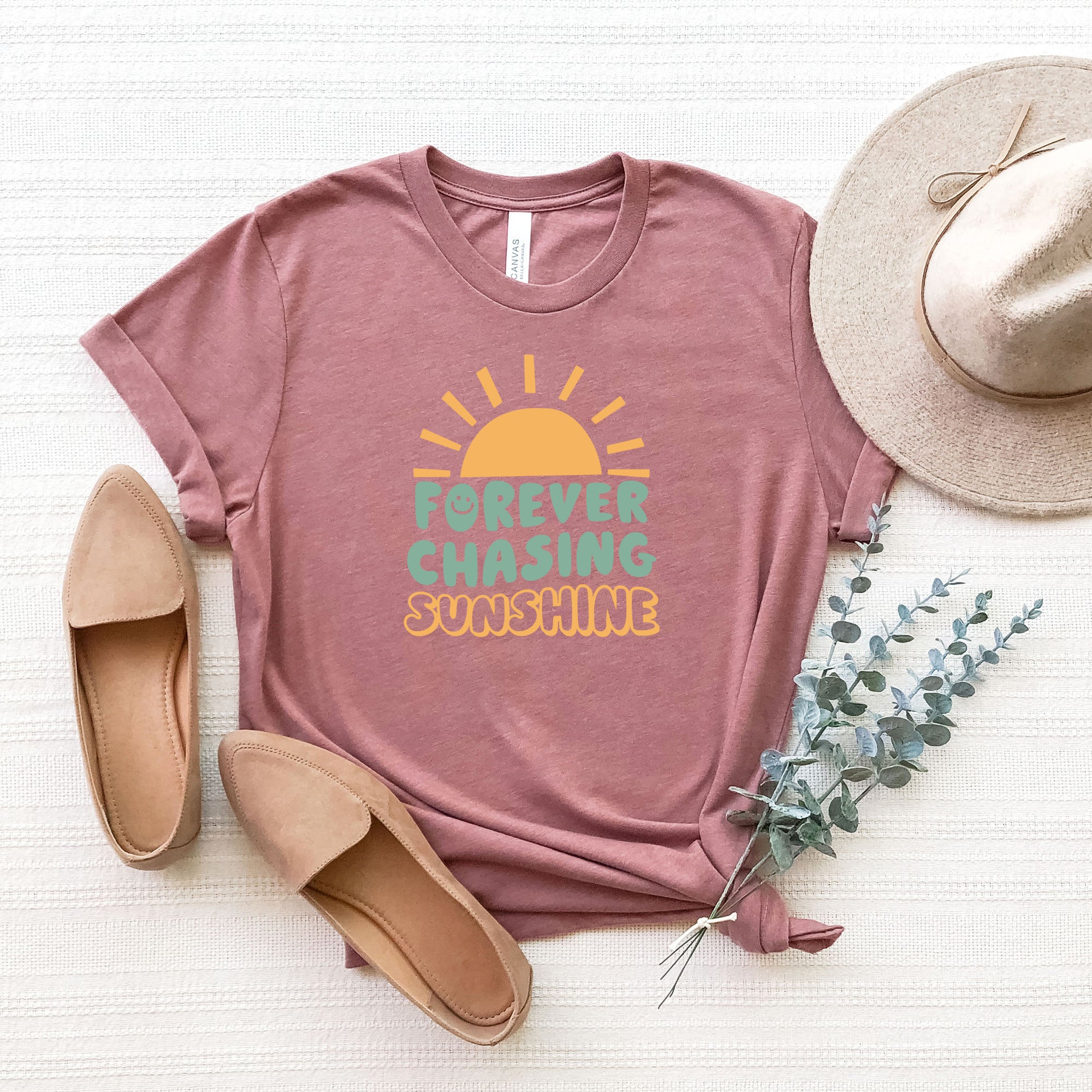 Forever Chasing Sunshine | Short Sleeve Graphic Tee