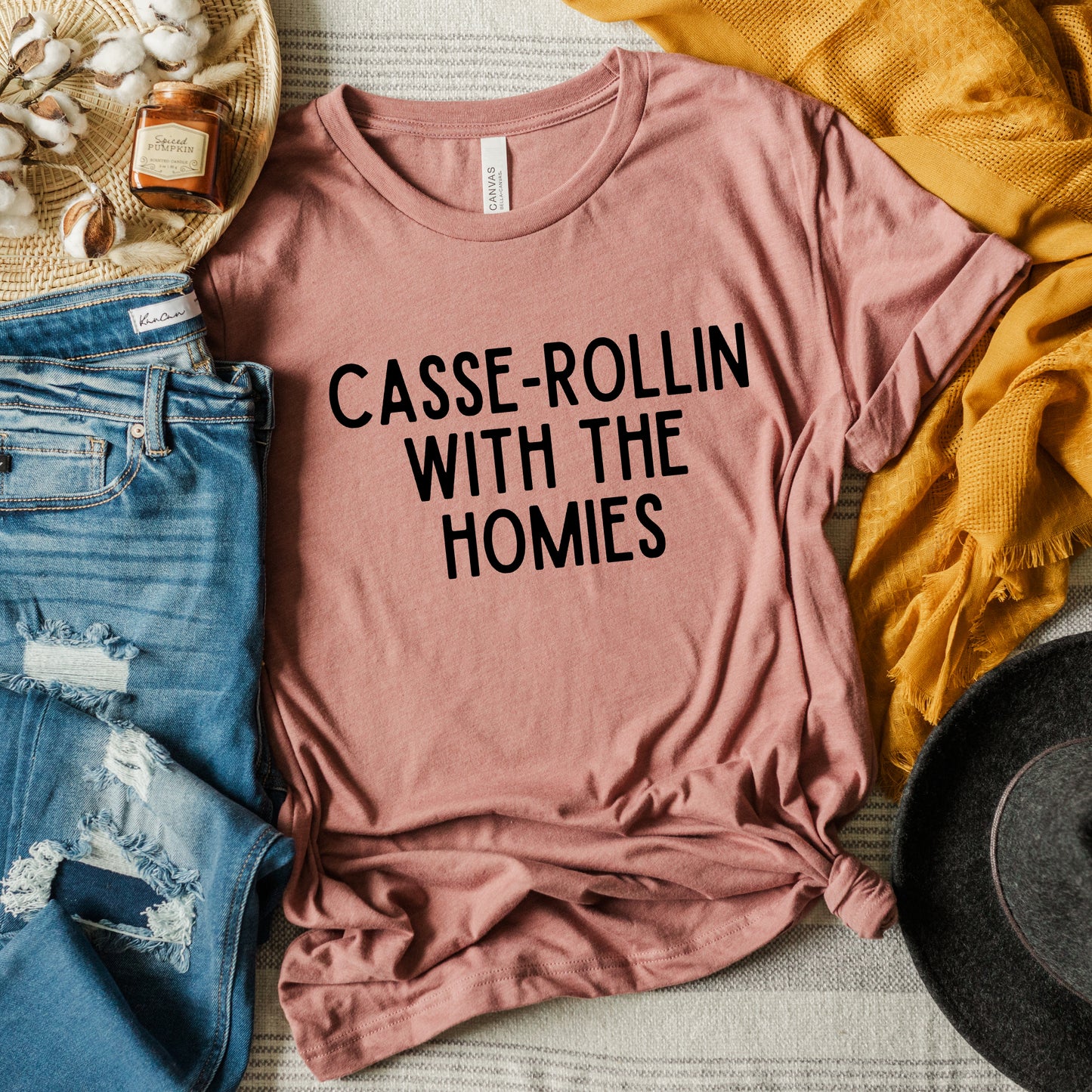 Casse-Rollin With The Homies | Short Sleeve Graphic Tee