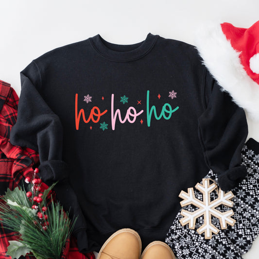 Ho Ho Ho Colorful | Sweatshirt
