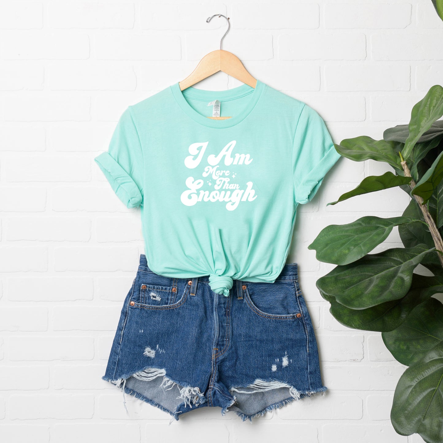 I Am More Than Enough | Short Sleeve Graphic Tee