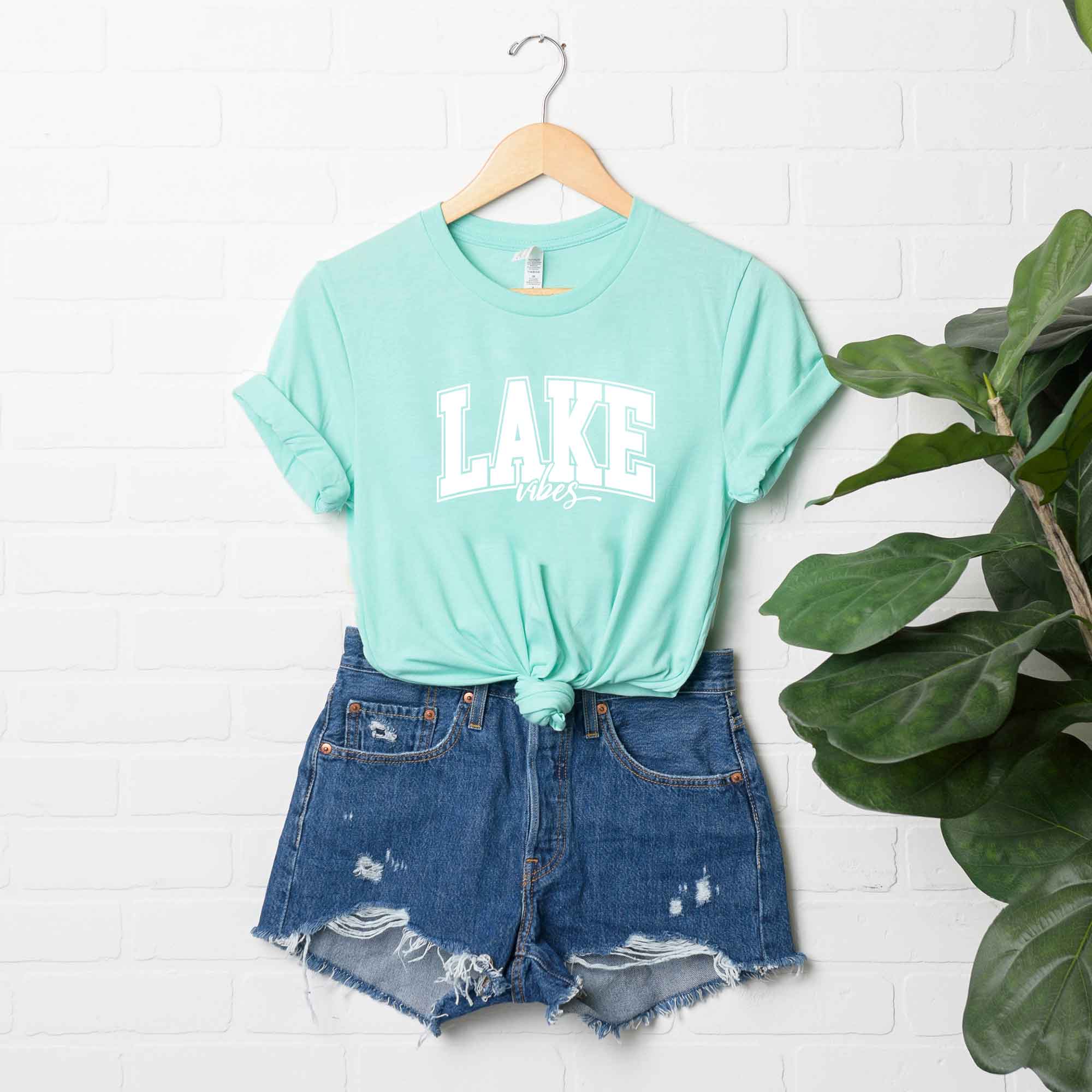 Varsity Lake Vibes | Short Sleeve Graphic Tee