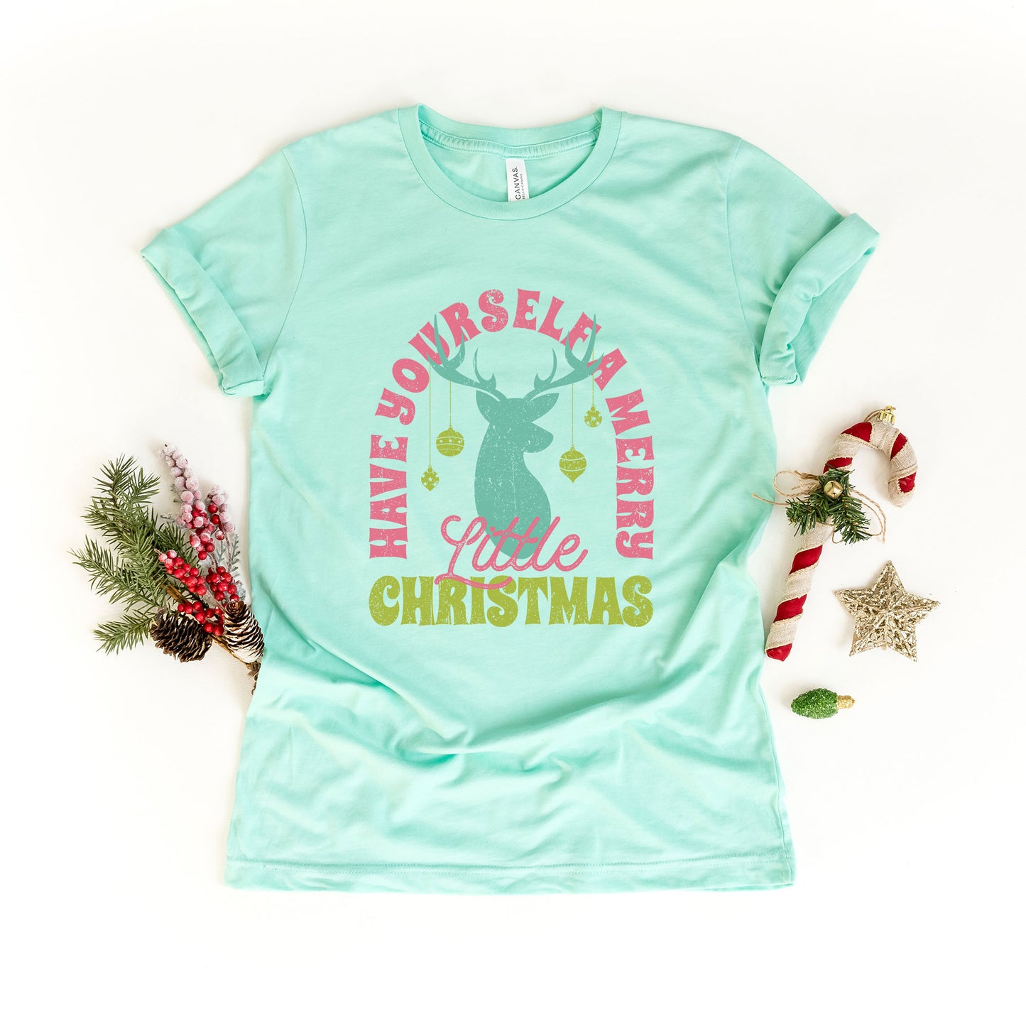 Have Yourself A Merry Little Christmas | Short Sleeve Graphic Tee