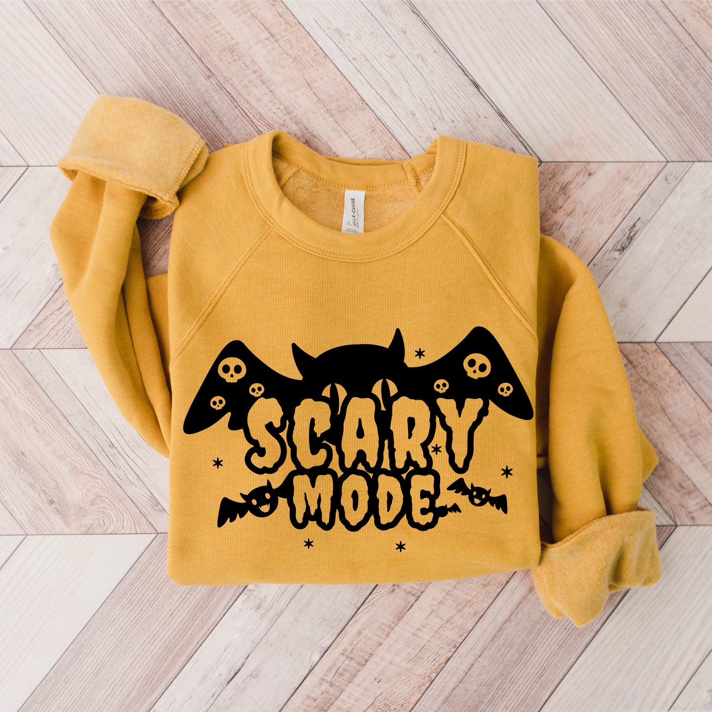 Scary Mode Bat | Bella Canvas Sweatshirt